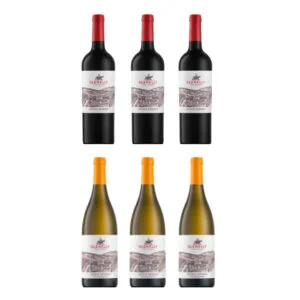 Mixed Red and White Case